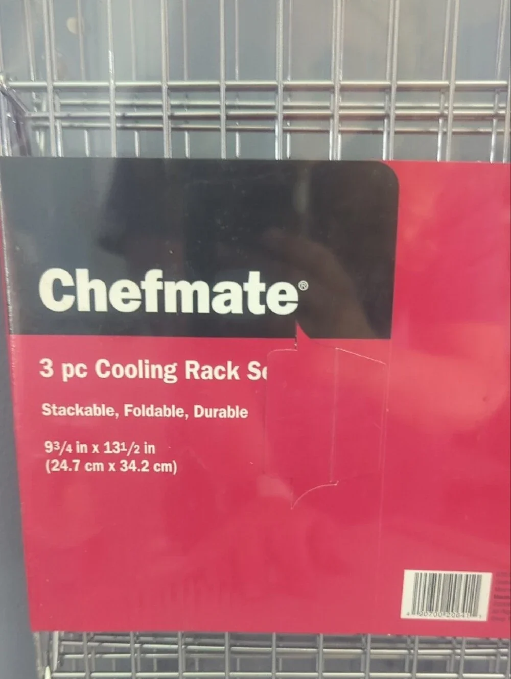 Cooling/Baking Rack Chefmate 3-Piece Set Of Wire Racks - Picture 4 of 5